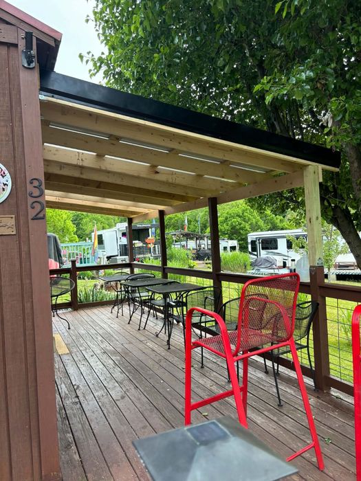 Covered porch